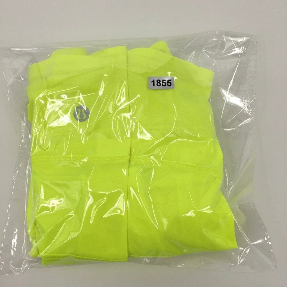 Lululemon Pace Rival Skirt Skort Sz 0 Highlighter Yellow Neon Pickleball Tennis